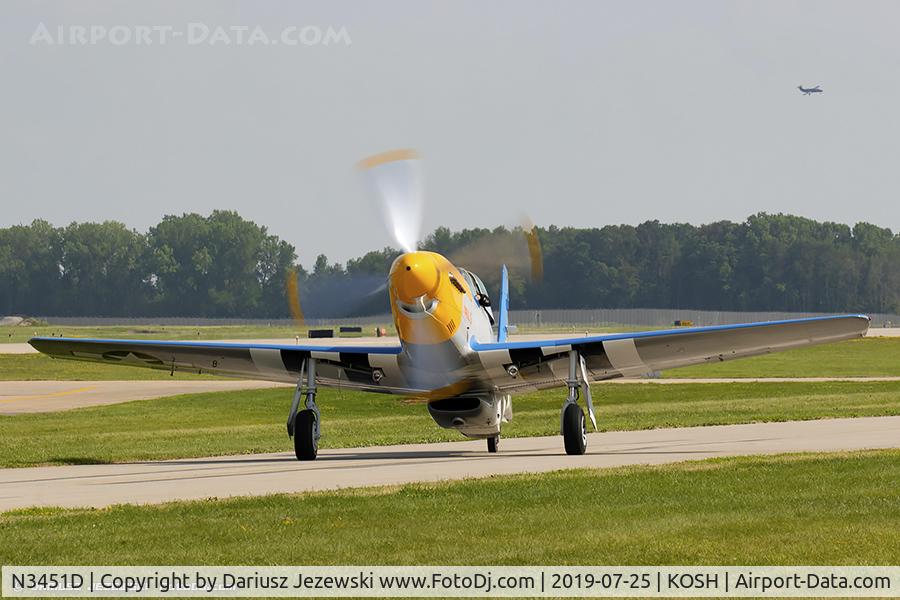 N3451D, 1944 North American F-51D Mustang C/N 122-41547, North American F-51D Mustang 