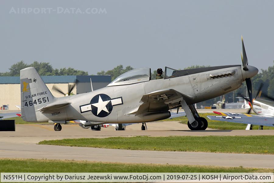 N551H, 1944 North American F-51-H-5-NA C/N 44-64314, North American F-51H-5-NA Mustang  C/N 44-64314, N551H