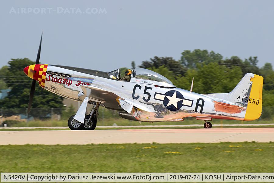 N5420V, 1944 North American/aero Classics P-51D C/N 44-74202, North American P-51D Mustang 