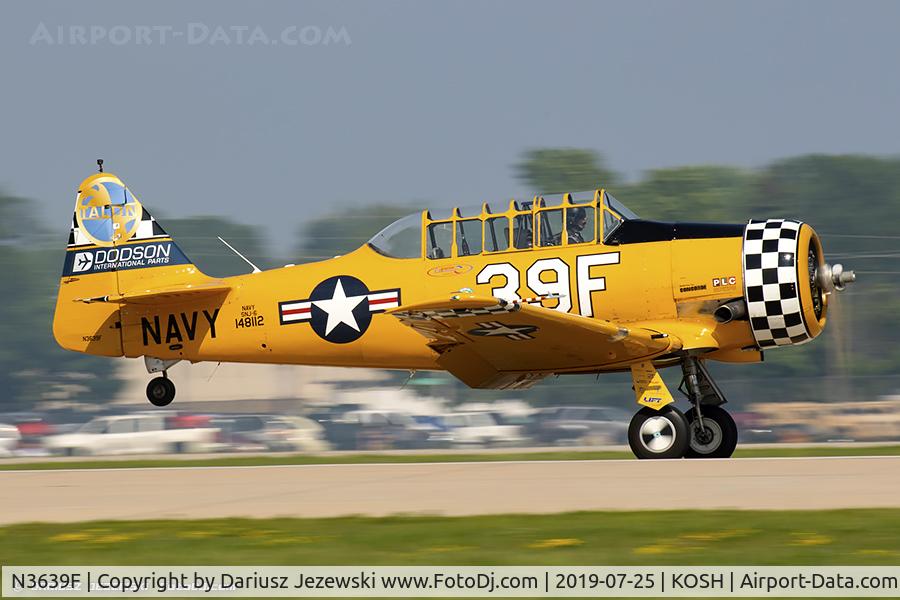 N3639F, North American SNJ-6 Texan C/N 121-43111, North American SNJ-6 Texan  C/N 112148, N3639F