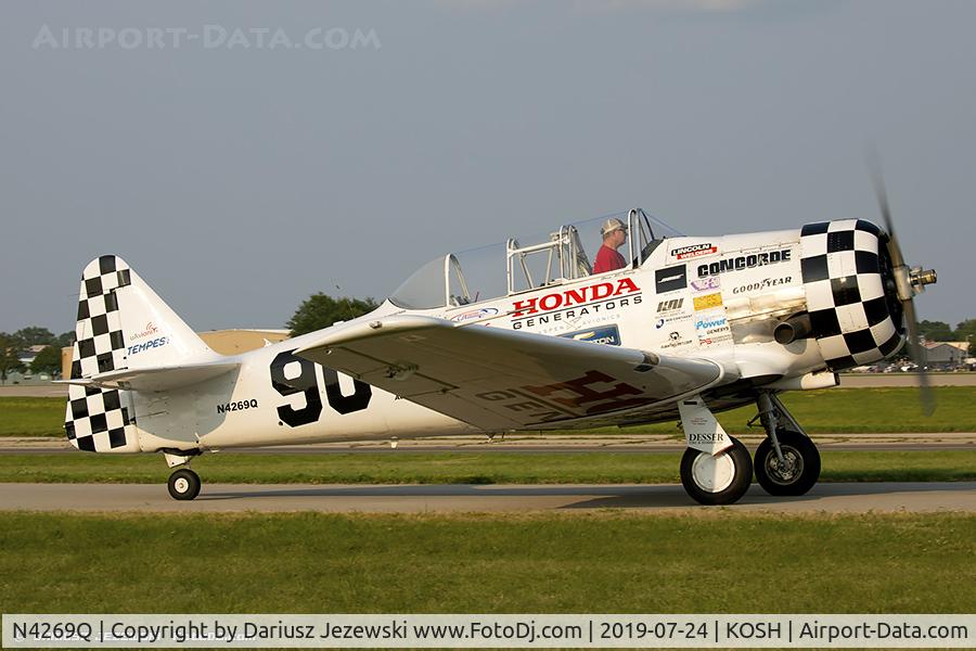 N4269Q, 1953 North American T-6G Texan C/N 197-5, North American T-6G Texan  C/N 53-4558-1, N4269Q
