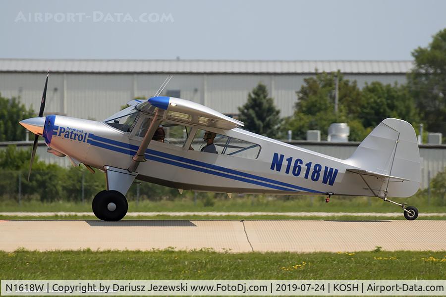 N1618W, Bearhawk Patrol C/N 11P-49P/50P-P267, Patrol  C/N 11P-49P/50P-P267 , N1618W