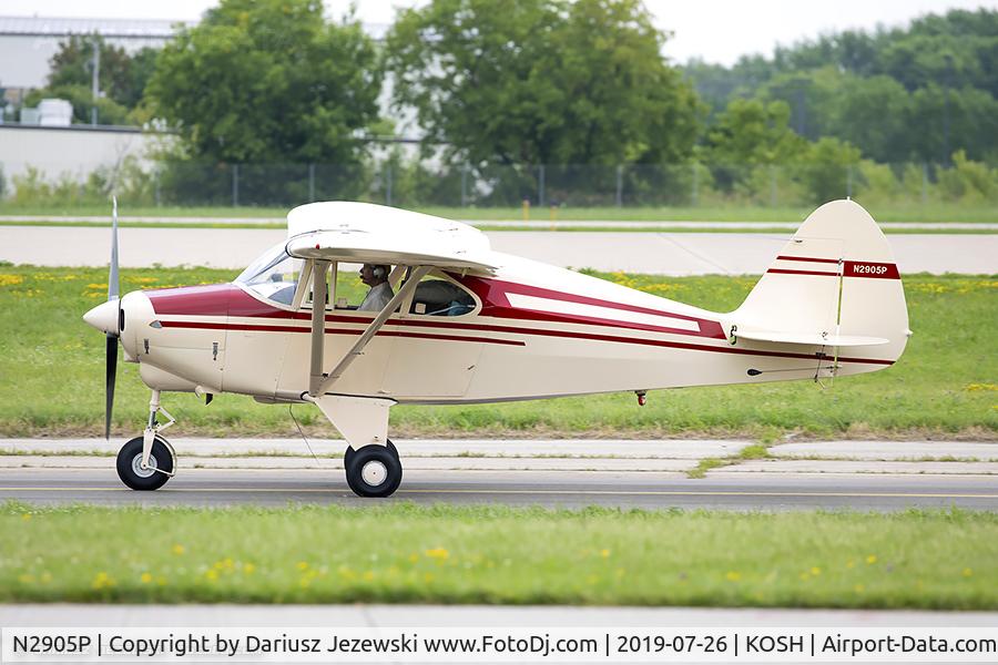 N2905P, 1955 Piper PA-22-150 Tri-Pacer C/N 22-3172, Piper PA-22-150 Tri-Pacer  C/N 22-3172, N2905P