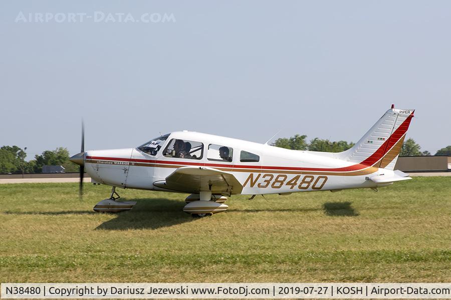 N38480, 1977 Piper PA-28-161 C/N 28-7716260, Piper PA-28-161 Warrior II  C/N 28-7716260, N38480