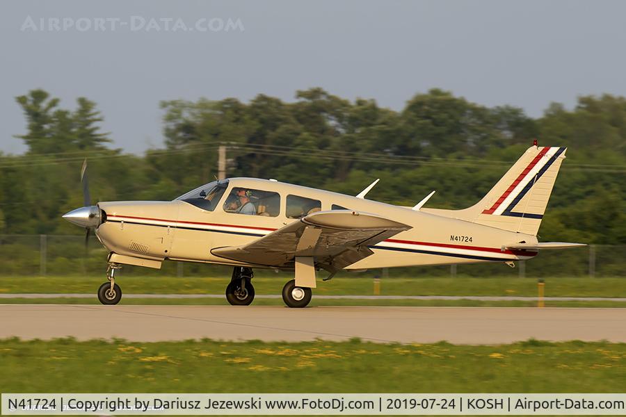 N41724, 1974 Piper PA-28R-200 Cherokee Arrow C/N 28R-7435212, Piper PA-28R-200 Arrow II  C/N 28R-7435212, N41724
