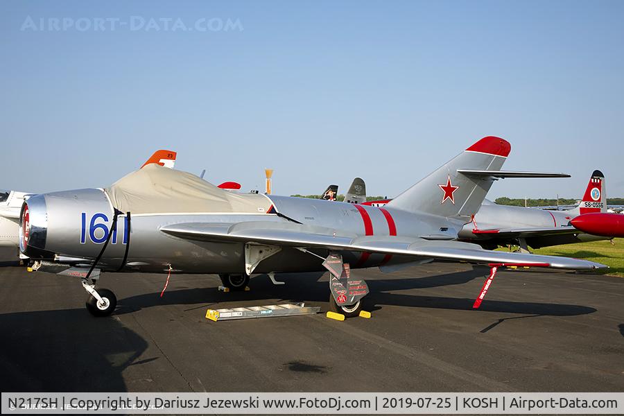 N217SH, 1959 PZL-Mielec Lim-5 (MiG-17F) C/N 1C1611, PZL Mielec Lim-5 (MiG-17F)  C/N 1C1611, NX217SH