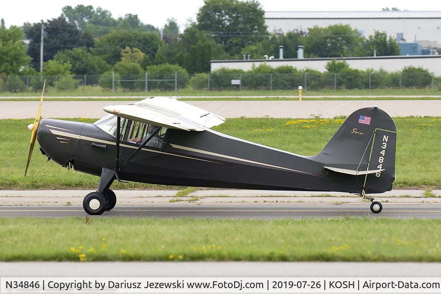 N34846, 1941 Rearwin 175 Skyranger C/N 1561, Rearwin 175 Skyranger  C/N 1561, N34846