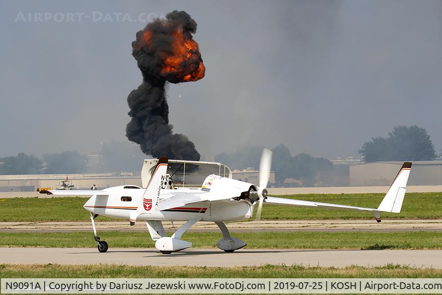 N9091A, 1983 Rutan VariEze C/N SLW1, Rutan VariEze  C/N SLW1, N9091A