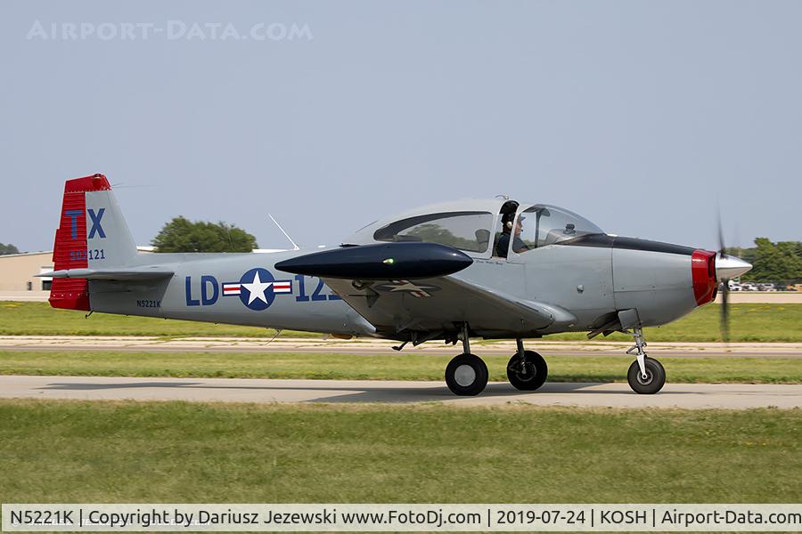 N5221K, 1950 Ryan Navion B C/N NAV-4-2121B, Ryan Navion B 