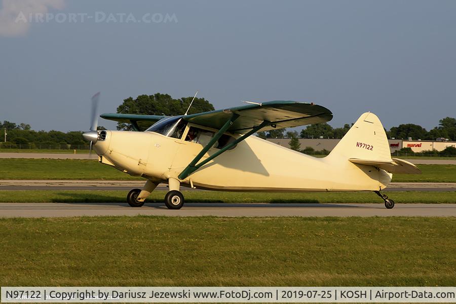 N97122, 1946 Stinson 108-1 Voyager C/N 108-1122, Stinson 108-1 Voyager  C/N 108-1122, N97122