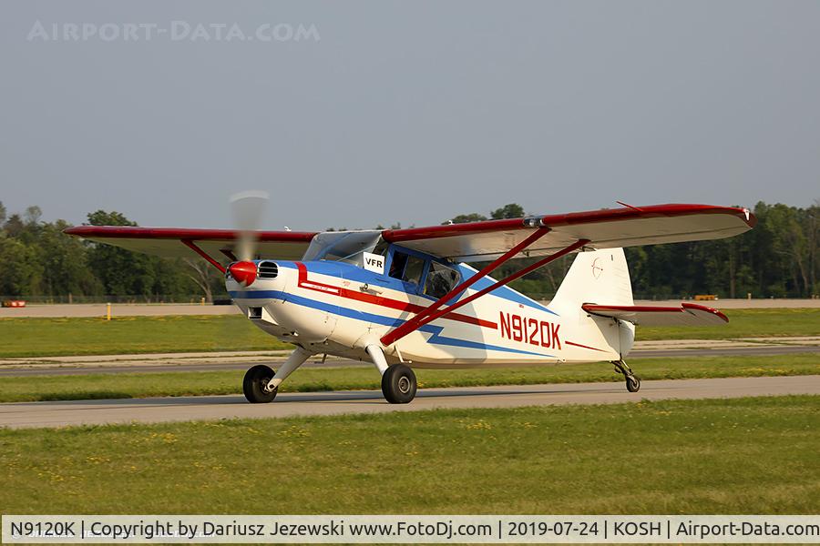 N9120K, 1947 Stinson 108-1 Voyager C/N 108-2120, Stinson 108-1 Voyager  C/N 108-2120, N9120K