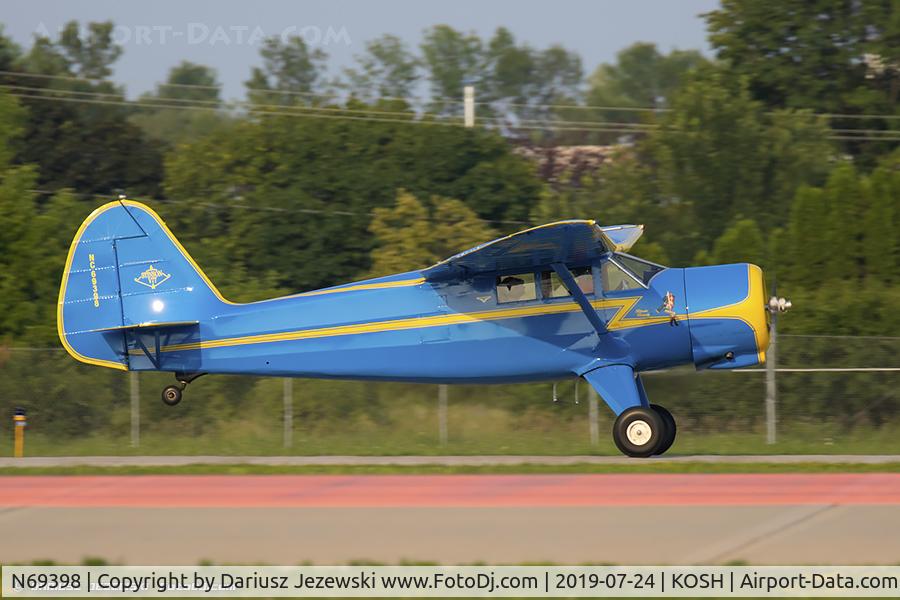 N69398, 1944 Stinson V77 Reliant C/N 77-293, Stinson V77 Reliant  C/N 77-293, NC69398