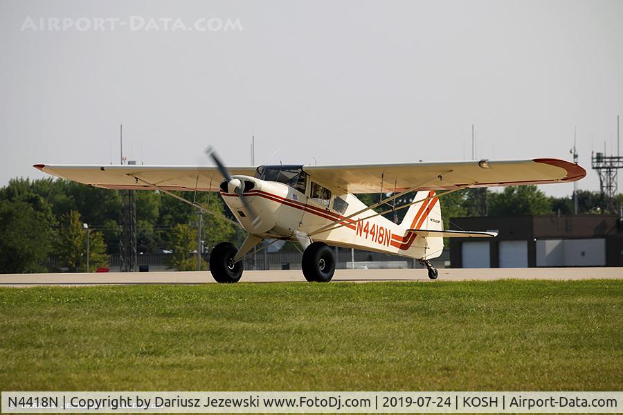 N4418N, Taylorcraft F21B C/N F-1517, Taylorcraft F21B  C/N F-1517, N4418N