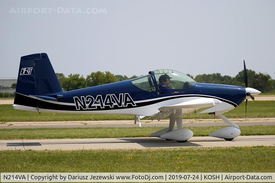N214VA, 2012 Vans RV-14A C/N 140001, Vans RV-14A  C/N 140001, N214VA