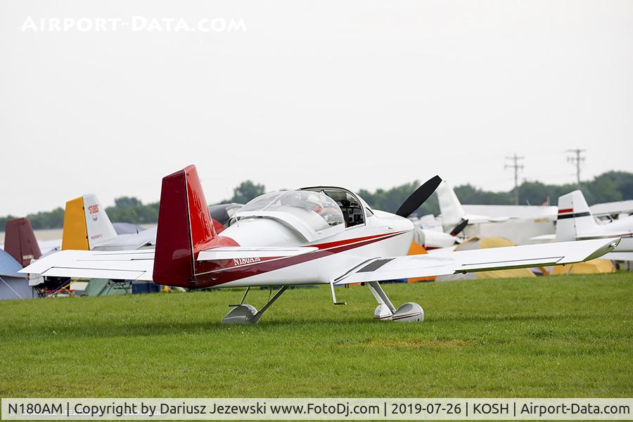 N180AM, 1999 Vans RV-6A C/N 60184, Vans RV-6A  C/N 60184, N180AM