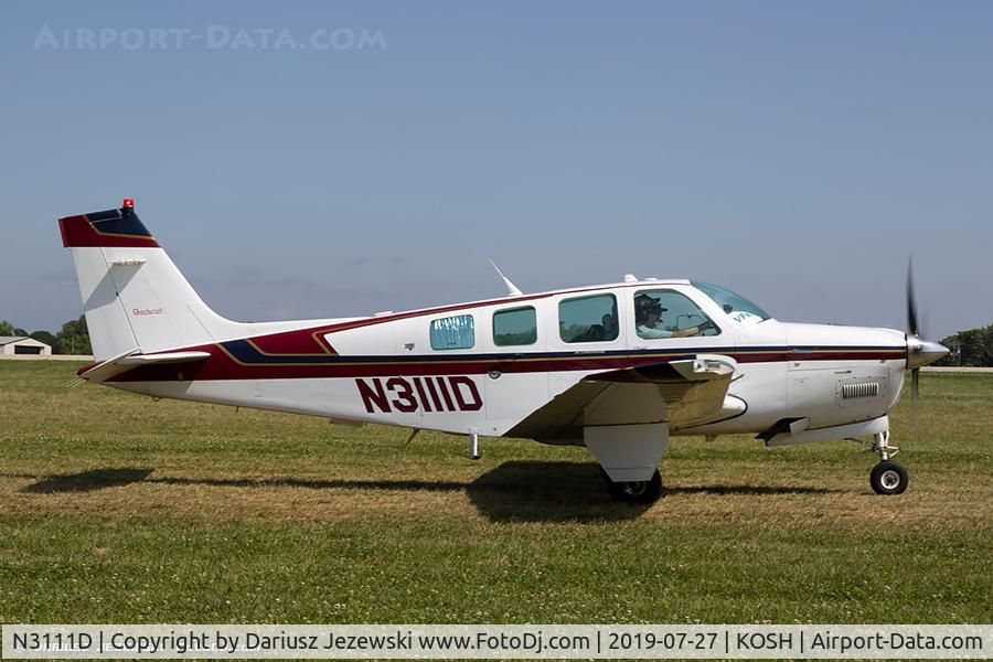 N3111D, 1994 Beech A36 Bonanza 36 C/N E-2874, Beech A36 Bonanza 36  C/N E-2874, N3111D