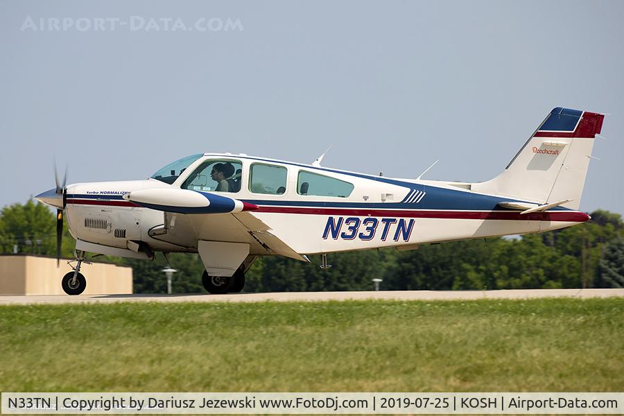 N33TN, 1990 Beech F33A Bonanza C/N CE-1487, Beech F33A Bonanza  C/N CE-1487, N33TN