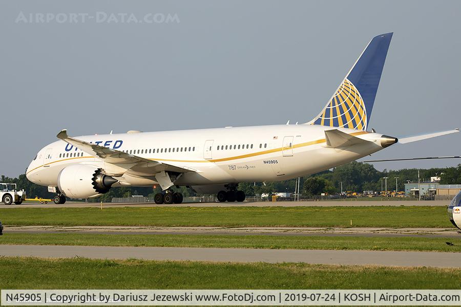 N45905, 2012 Boeing 787-8 Dreamliner Dreamliner C/N 34825, Boeing 787-8 Dreamliner - United Airlines  C/N 34825, N45905