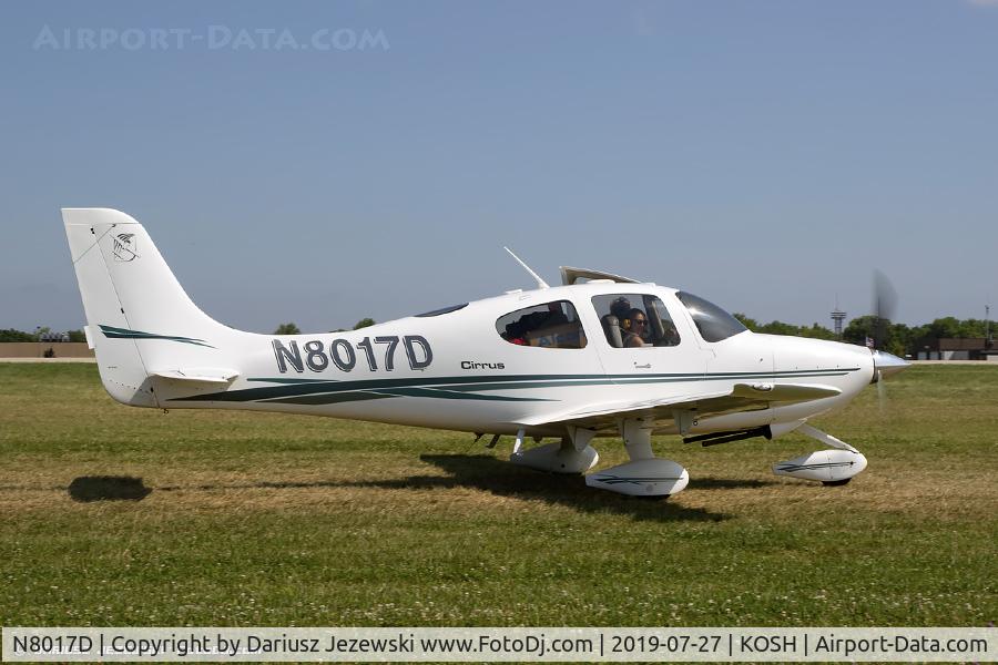 N8017D, 2003 Cirrus SR20 C/N 1339, Cirrus SR20  C/N 1339, N8017D