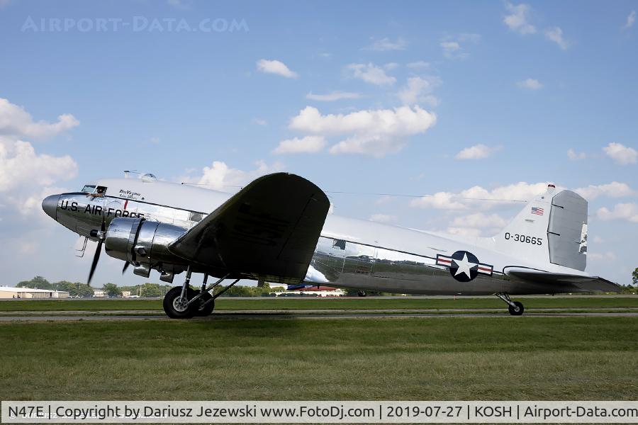 N47E, 1943 Douglas DC-3C (C-47A-60-DL) C/N 13816, Douglas DC-3C 