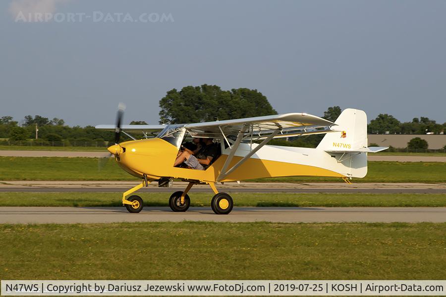 N47WS, 2017 Skystar Kitfox Model 4 C/N 2L0110-021, Kitfox 4  C/N 2L0110-021 , N47WS