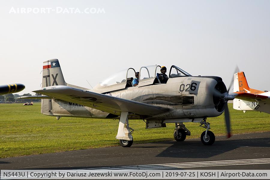 N5443U, North American T-28B Trojan C/N 219-46, North American T-28B Trojan  C/N 219-46 (140047), NX5443U