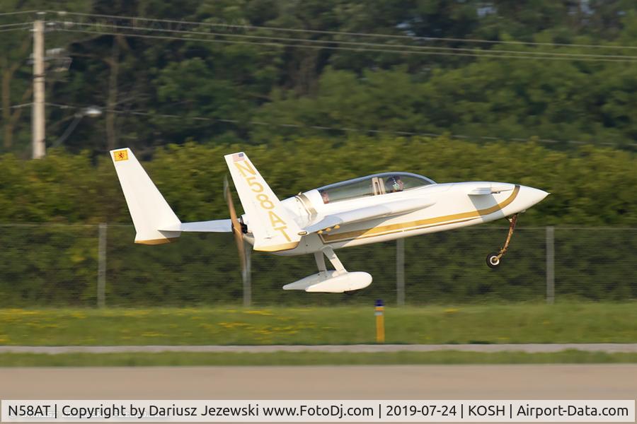 N58AT, 1994 Rutan Long-EZ C/N 1266, Rutan Long-EZ  C/N 1266, N58AT