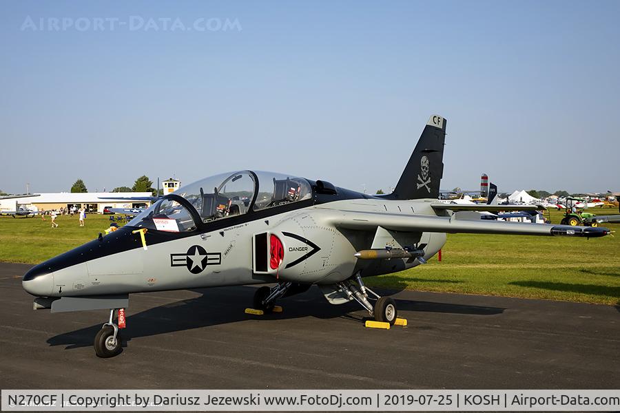 N270CF, 1985 SIAI-Marchetti S-211 C/N 009/02-006, Siai-Marchetti S-211  C/N 009/02-006, NX270CF