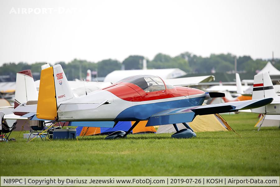 N89PC, 1995 Vans RV-6A C/N 21165, Vans RV-6A  C/N 21165, N89PC