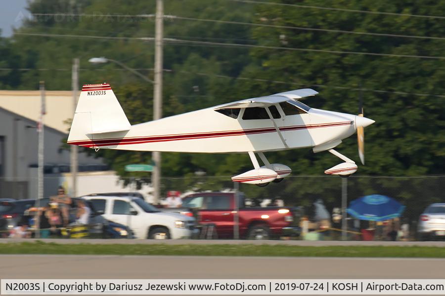 N2003S, 2002 Wittman W-8 Tailwind C/N 1140, Wittman W-10 Tailwind  C/N 1140, NX2003S