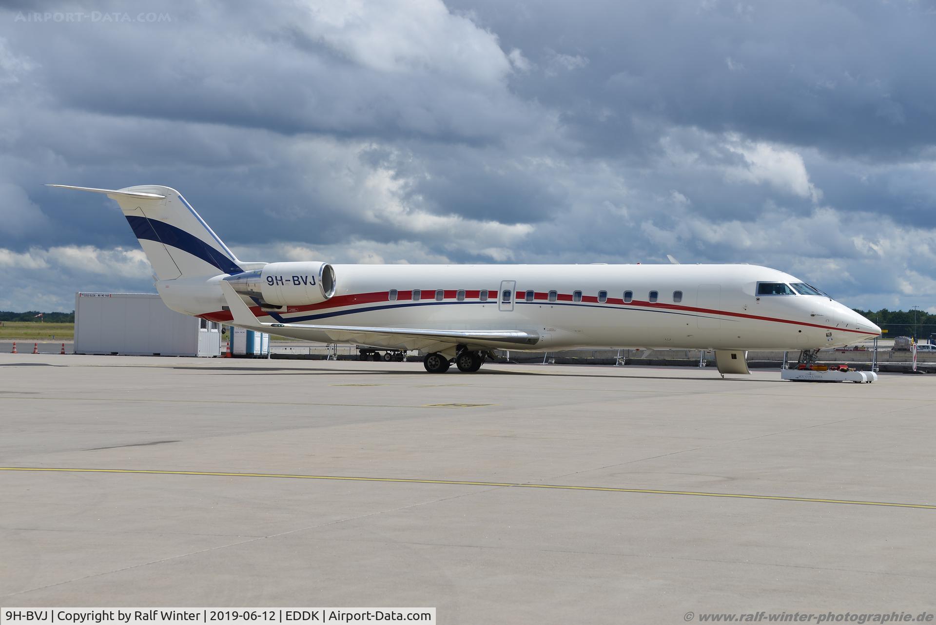 9H-BVJ, 2007 Bombardier Challenger 850 (CL-600-2B19) C/N 8071, Bombardier CL-600-2B19 CRJ-200LR - Blue Square Aviation Group - 8071 - 9H-BVJ - 12.06.2019 - CGN