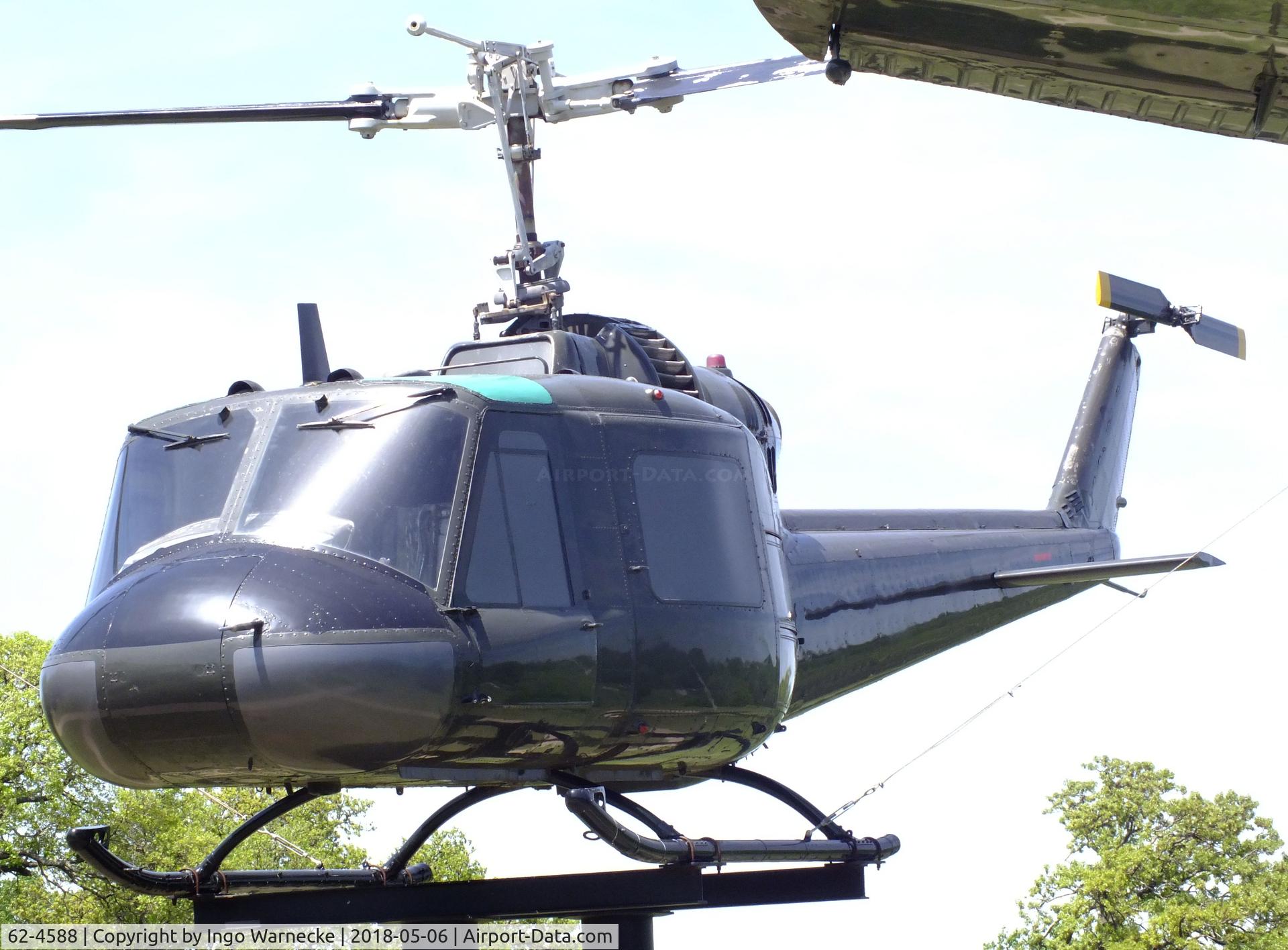 62-4588, 1963 Bell UH-1B Iroquois C/N 648, Bell UH-1B Iroquois at the 45th Infantry Division Museum, Oklahoma City OK