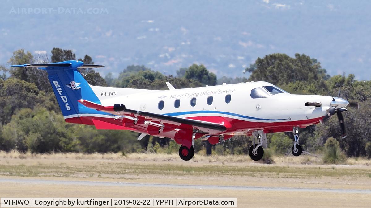 VH-IWO, 2018 Pilatus PC-12/47E C/N 1802, Pilatus PC-12/47 Royal Flying Doctor Service Western Australia, VH-IWO YPJT 220219.