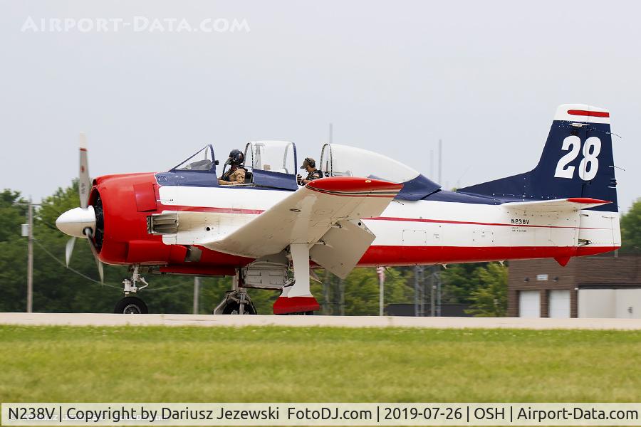 N238V, 1952 North American T-28B Trojan C/N 189-53 (52-1238), North American T-28B Trojan  C/N 52-1238, N238V