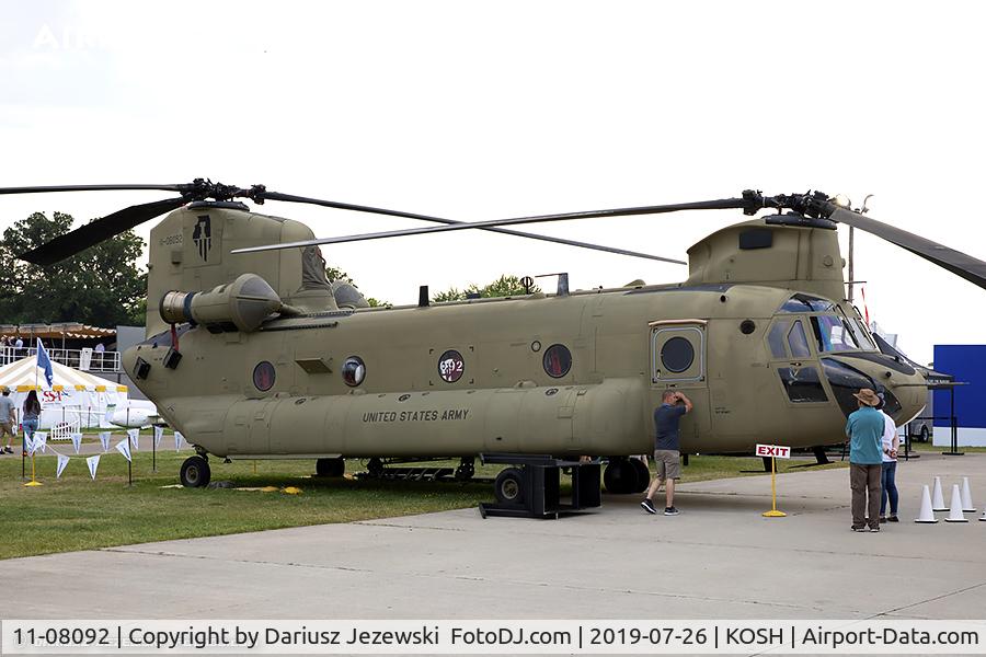 11-08092, 1984 Boeing CH-147F Chinook C/N M8092, CH-47F Chinook 11-08092 Co B(-) from 2-238th Avn Co B  IL ANG Peoria Armory, IL