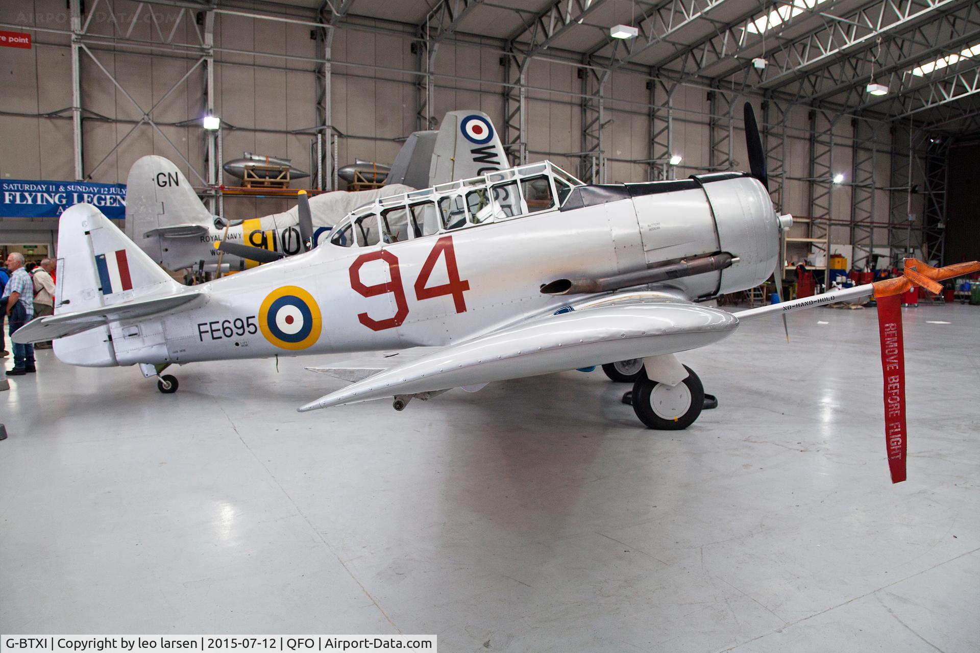 G-BTXI, 1942 Noorduyn AT-16 Harvard IIB C/N 14-429, Duxford 12.7.2015