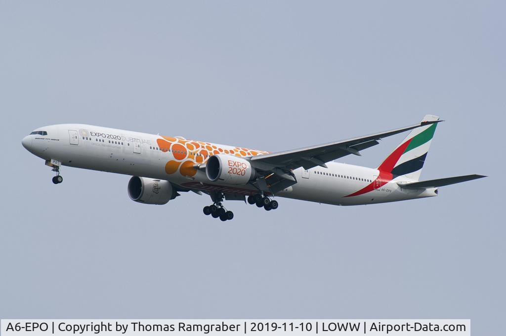 A6-EPO, 2016 Boeing 777-31HER C/N 42334, Emirates Boeing 777-300