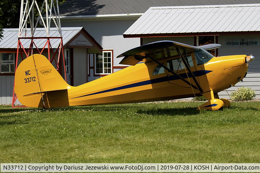 N33712, 1941 Aeronca 65-CA Super Chief C/N CA12971, Aeronca 65C Chief  C/N CA12971, NC33712