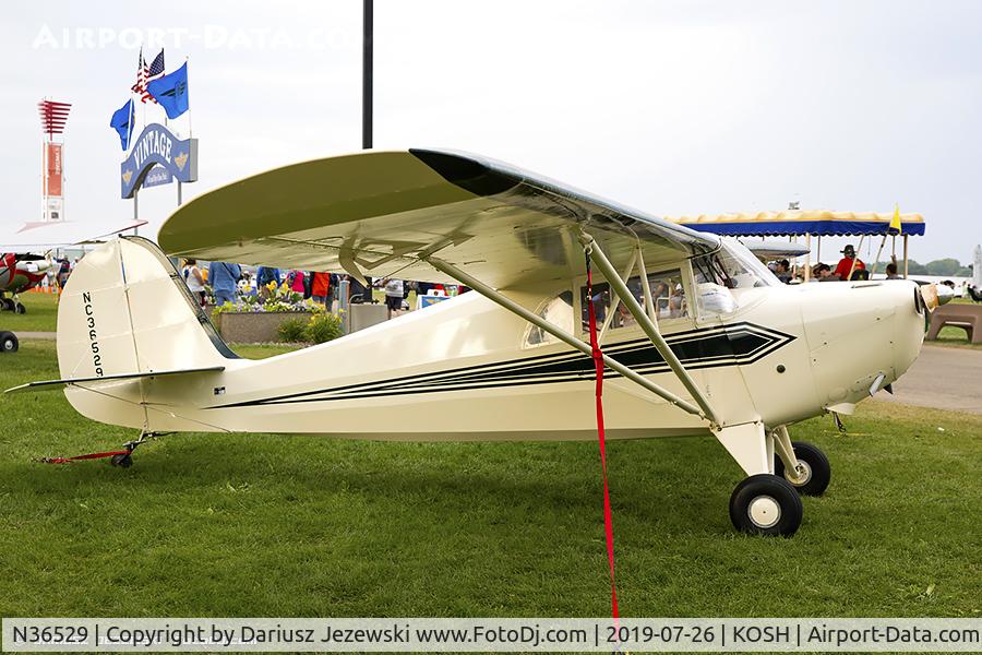 N36529, 1941 Aeronca 65-CA Super Chief C/N C16241, Aeronca 65CA Super Chief  C/N C16241, NC36529