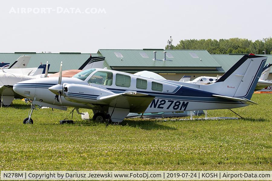 N278M, 1980 Beech 58 Baron C/N TH-1105, Beech 58 Baron  C/N TH-1105, N278M