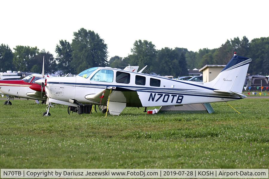 N70TB, 1978 Beech A36 Bonanza 36 C/N E1289, Beech A36 Bonanza 36  C/N E1289, N70TB