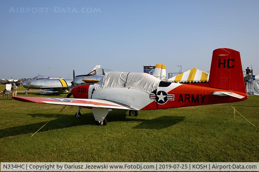 N334HC, Beech (CCF) T-34A (A45) Mentor C/N CCF34-69, Beech A45 (T-34A) Mentor  C/N 34-69 , N334HC