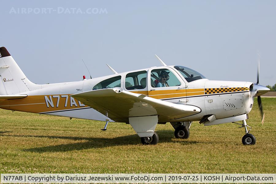 N77AB, 1968 Beech E33C Bonanza C/N CJ-12, Beech E33C Bonanza  C/N CJ-12, N77AB