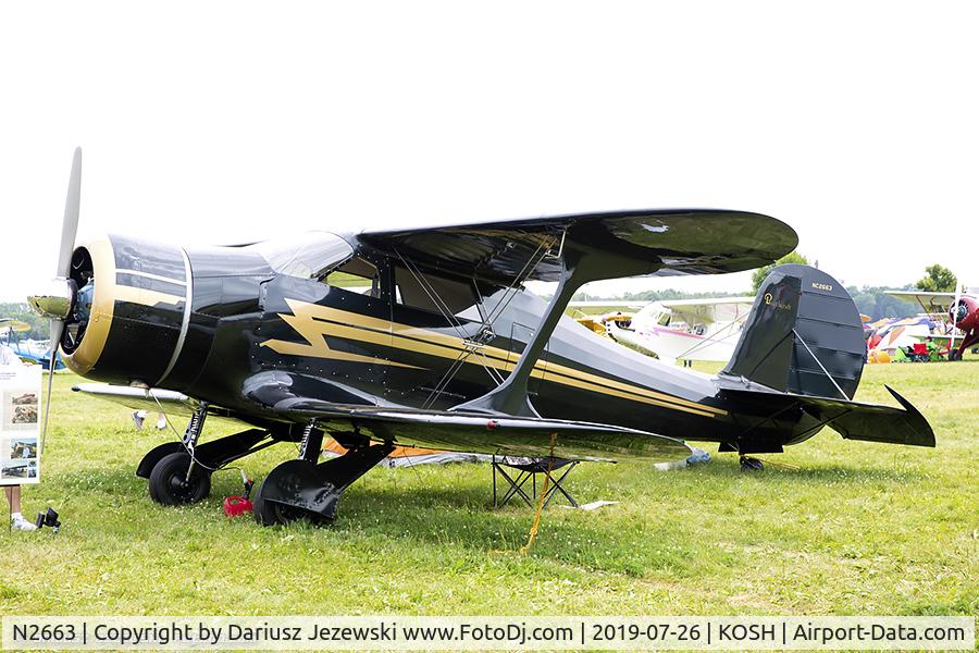 N2663, 1939 Beech F17D Staggerwing C/N 330, Beech F17D Staggerwing  C/N 330, NC2663