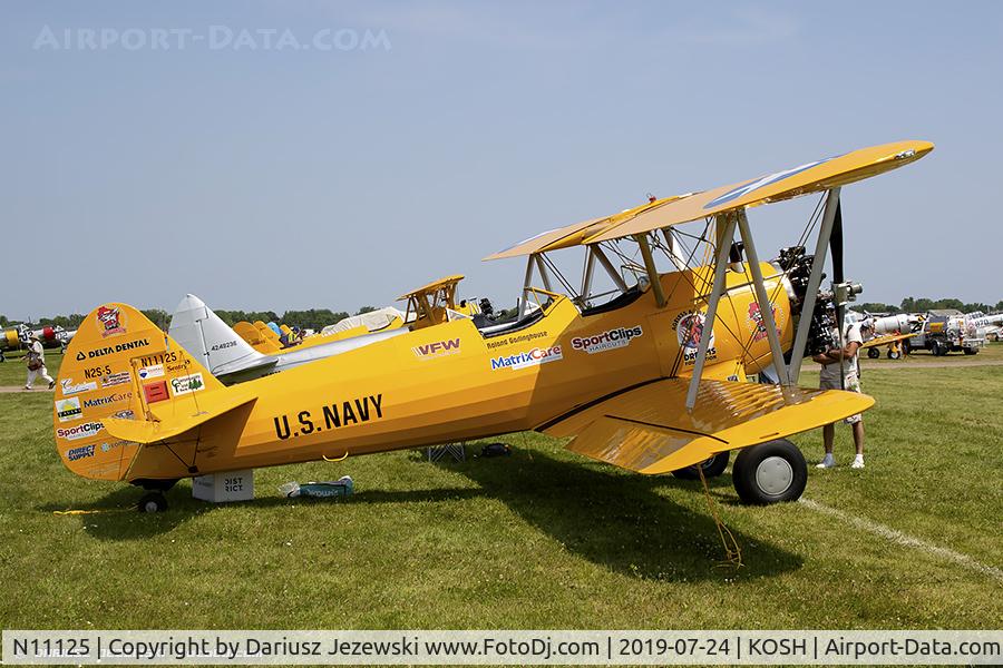 N11125, 1943 Boeing E75N1 C/N 75-8234, Boeing E75N1 Stearman  C/N 75-8234, N11125