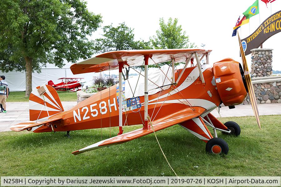 N258H, 1968 Bucker Bu-133 Jungmeister Replica C/N 1, Bucker Bu-133 Jungmeister (replica)  C/N 1, N258H