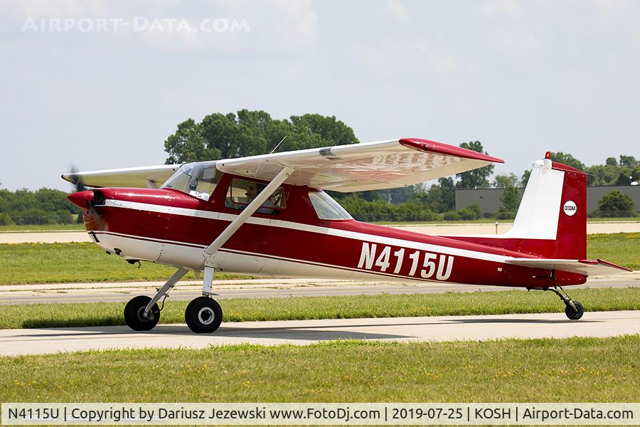 N4115U, 1963 Cessna 150D C/N 15060115, Cessna 150D  C/N 15060115, N4115U