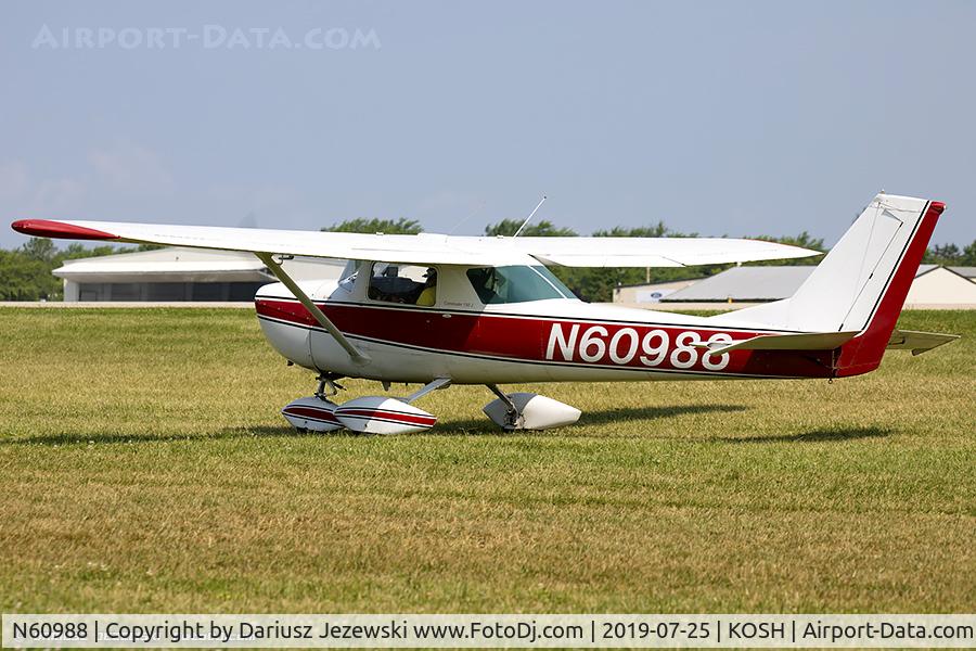 N60988, 1969 Cessna 150J C/N 15070718, Cessna 150J  C/N 15070718, N60988
