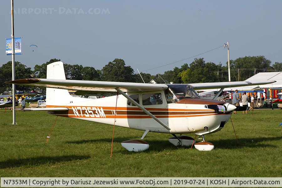 N7353M, 1958 Cessna 175 Skylark C/N 55653, Cessna 175 Skylark  C/N 55653, N7353M