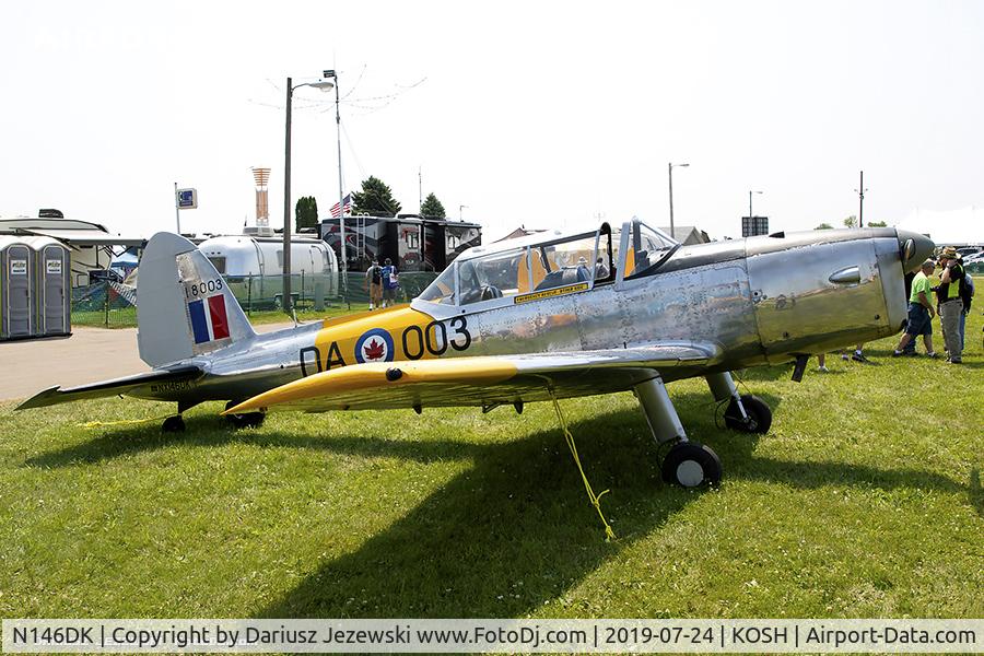 N146DK, De Havilland DHC-1 Chipmunk T.10 C/N C1/0103, De Havilland Canada DHC-1 Chipmunk T.10  C/N C1/0103, NX146DK